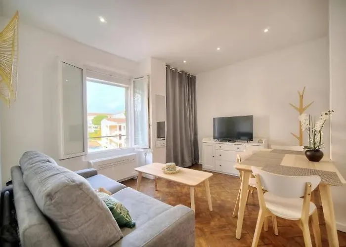 Appartement 2 pièces 4 personnes rénové Centre ville Cannes proche croisette palais festival plage - internet gratuit - climatisation - non fumeur